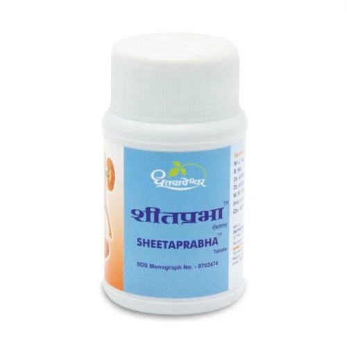 Dhootapapeshwar Sheetaprabha Tablets (60Tab)