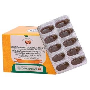 Vaidyaratnam Mahamanjishtadi Kashaya Tablets(Bruhat) 100 Tablet